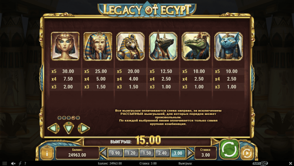 Legacy of Egypt скриншот - №3