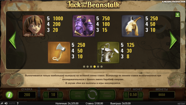 Jack and the Beanstalk скриншот - №3